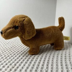 Aurora Miyoni Dachshund 8” 2016 Plush  Stuffed Animal Puppy Dog Weinie Dog Lovey